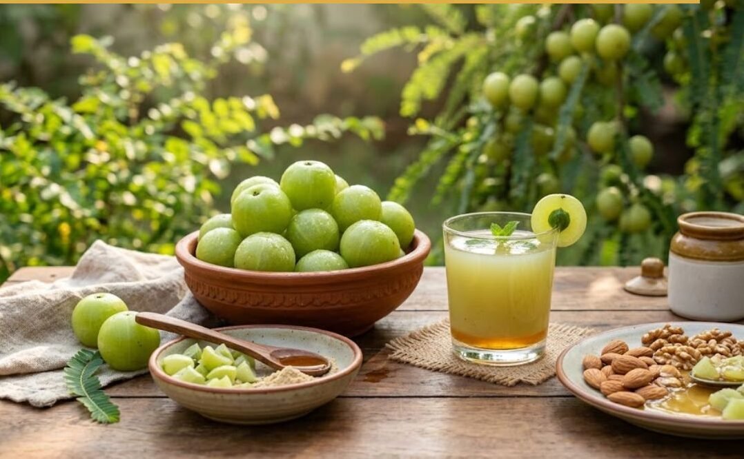 आंवला खाने के फायदे जानकर: आप भी डाइट में करेंगे शामिल, विटामिन C से लेकर त्वचा और बालों तक हो सकता है फायदा.