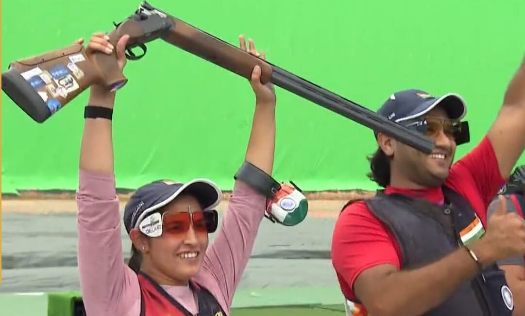 Asian Games 2026: भारत ने शूटिंग में जीता गोल्ड मेडल, मिक्स्ड ट्रैप इवेंट ने नीरू-किनान का धमाका: Asian Games 2026: भारत ने शूटिंग में जीता गोल्ड मेडल, मिक्स्ड ट्रैप इवेंट ने नीरू-किनान का धमाका: