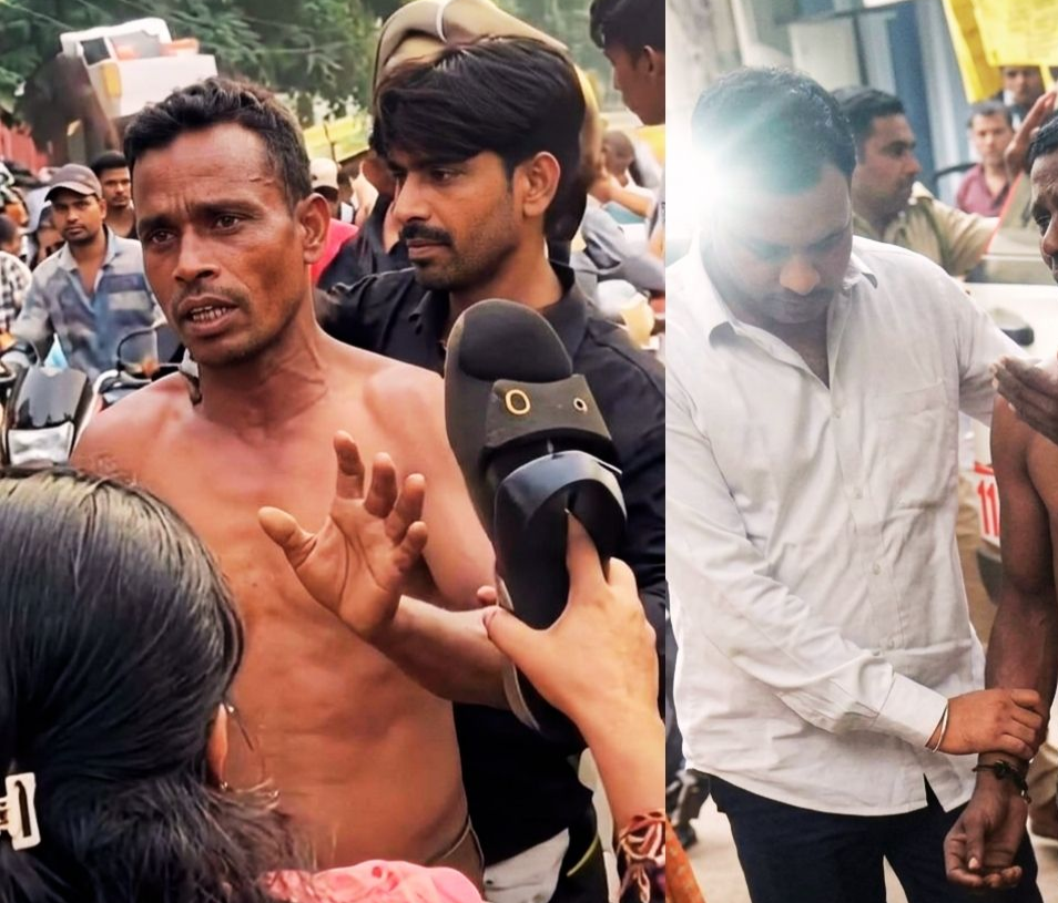 शादीशुदा महिला को जबरन गाड़ी में बैठाने का आरोप, भड़की भीड़ ने युवक को घेरा; कपड़े फाड़कर बीच सड़क पर पीटा.. शादीशुदा महिला को जबरन गाड़ी में बैठाने का आरोप, भड़की भीड़ ने युवक को घेरा; कपड़े फाड़कर बीच सड़क पर पीटा..