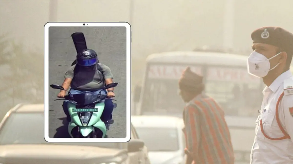 AI कैमरे ने गिटार को समझ लिया पीछे बैठी सवारी, बिना हेलमेट का काट दिया 500 रुपये का चालान; AI कैमरे ने गिटार को समझ लिया पीछे बैठी सवारी, बिना हेलमेट का काट दिया 500 रुपये का चालान;