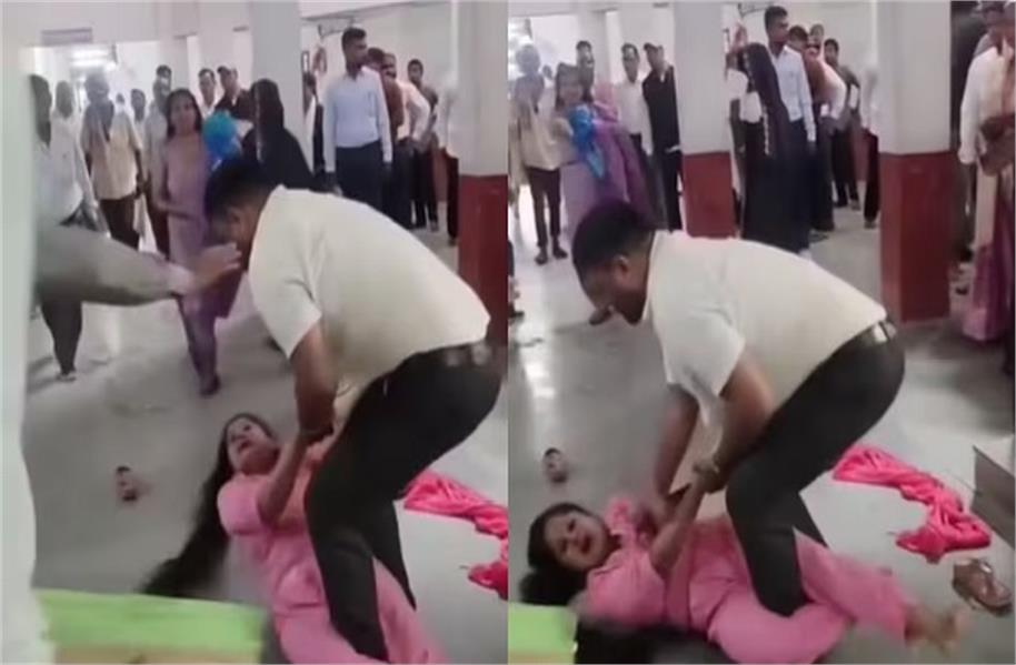 कोर्ट परिसर में महिला से मारपीट का आरोप, पति और देवर गिरफ्तार; कोर्ट परिसर में महिला से मारपीट का आरोप, पति और देवर गिरफ्तार;