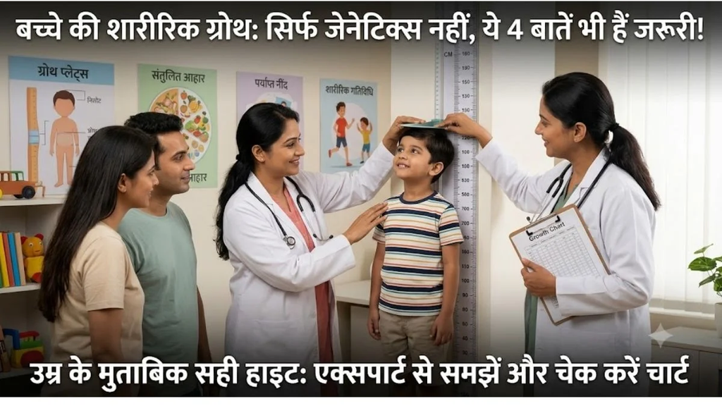 क्या माता-पिता की हाइट: से तय होती है बच्चे की लंबाई? ग्रोथ प्लेट्स, डाइट और नींद का कितना है असर’