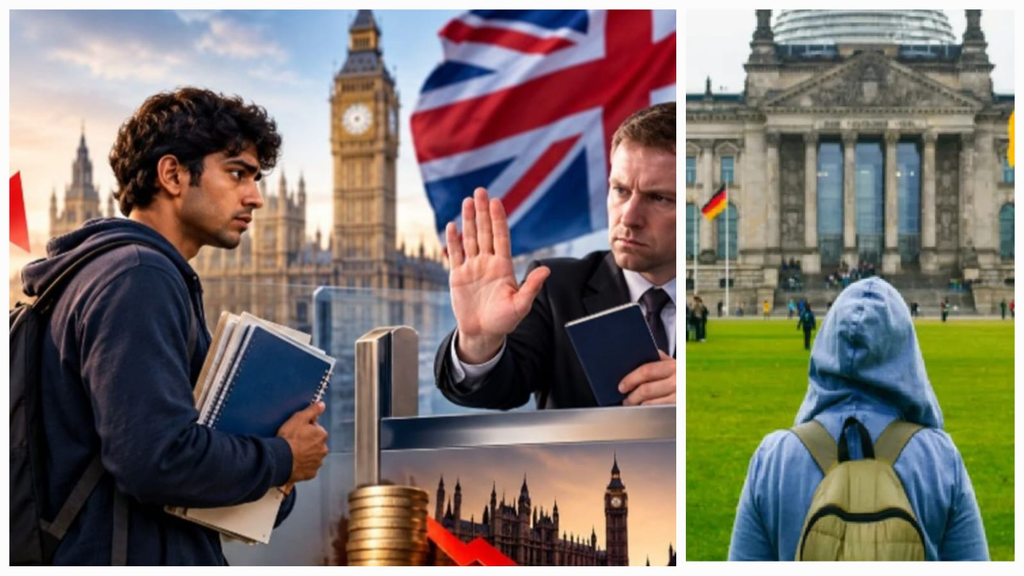 UK Visa भारतीय छात्रों :के लिए बढ़ी मुश्किल, स्टडी वीजा में 16% गिरावट; ब्रिटेन को भी बड़ा झटका.