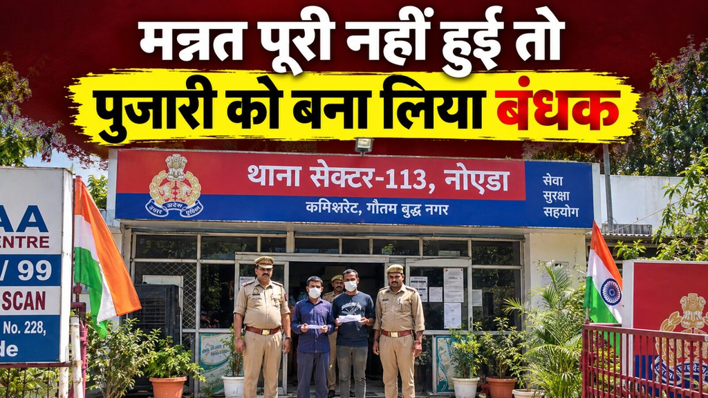 मन्नत पूरी नहीं हुई तो पुजारी को बनाया बंधक! जौनपुर बुलाकर मांगी 1 लाख की फिरौती, पुलिस ने ऐसे बचाया. मन्नत पूरी नहीं हुई तो पुजारी को बनाया बंधक! जौनपुर बुलाकर मांगी 1 लाख की फिरौती, पुलिस ने ऐसे बचाया.