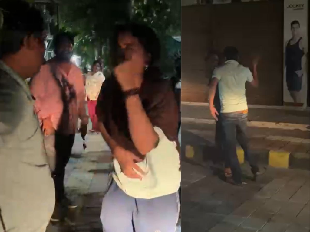सड़क पर प्रेमी जोड़े के बीच हुआ विवाद, मारपीट और धमकियों से मचा हंगामा; दोनों पहले से शादीशुदा.. सड़क पर प्रेमी जोड़े के बीच हुआ विवाद, मारपीट और धमकियों से मचा हंगामा; दोनों पहले से शादीशुदा..