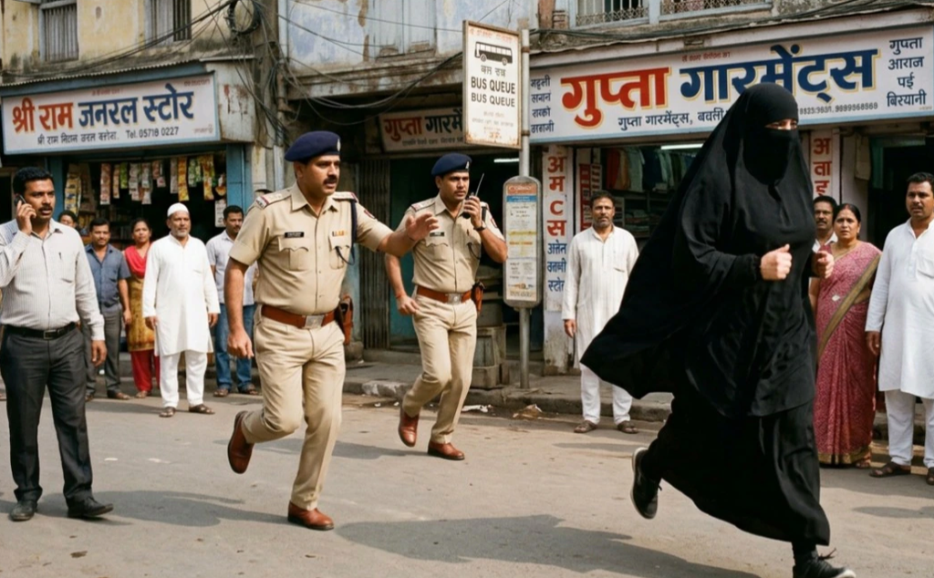 टॉयलेट में बदला हुलिया, बुर्का पहनकर निकल गई महिला कैदी; बरेली अस्पताल में पुलिस सुरक्षा की खुली पोल.. टॉयलेट में बदला हुलिया, बुर्का पहनकर निकल गई महिला कैदी; बरेली अस्पताल में पुलिस सुरक्षा की खुली पोल..