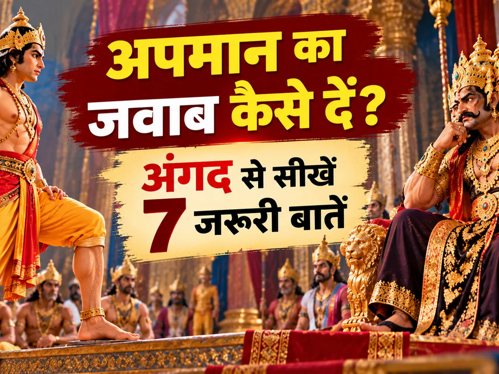 हर बात का जवाब देना जरूरी नहीं! अंगद और रावण के संवाद से सीखें सफल जीवन के 7 मंत्र हर बात का जवाब देना जरूरी नहीं! अंगद और रावण के संवाद से सीखें सफल जीवन के 7 मंत्र