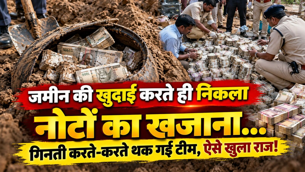 मकान के नीचे दबे मिले नोटों से भरे ड्रम, करोड़ों की बरामदगी के पीछे की कहानी ने चौंकाया मकान के नीचे दबे मिले नोटों से भरे ड्रम, करोड़ों की बरामदगी के पीछे की कहानी ने चौंकाया
