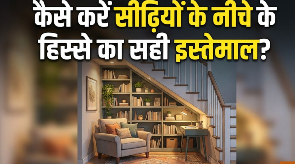 सीढ़ियों के नीचे खाली जगह को न: बनाएं कबाड़ का ठिकाना, वास्तु के अनुसार जानें क्या रखना शुभ और किन चीजों से बचना चाहिए सीढ़ियों के नीचे खाली जगह को न: बनाएं कबाड़ का ठिकाना, वास्तु के अनुसार जानें क्या रखना शुभ और किन चीजों से बचना चाहिए