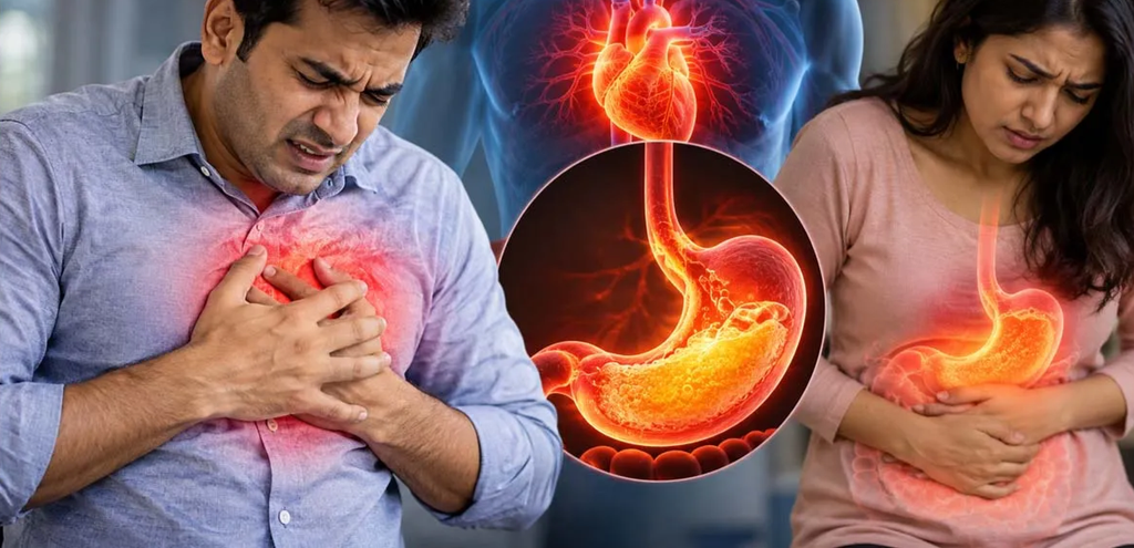 सीने और पेट के दर्द को एसिडिटी: समझकर न करें नजरअंदाज, गॉलस्टोन भी हो सकता है वजह. सीने और पेट के दर्द को एसिडिटी: समझकर न करें नजरअंदाज, गॉलस्टोन भी हो सकता है वजह.