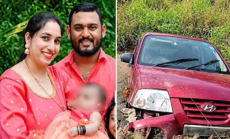 कार के साथ कीचड़ भरे तालाब में समा गया पूरा परिवार, चार साल की मासूम समेत तीन की दर्दनाक मौत कार के साथ कीचड़ भरे तालाब में समा गया पूरा परिवार, चार साल की मासूम समेत तीन की दर्दनाक मौत