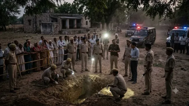 चूरू में साधु की मौत के बाद चुपचाप दी समाधि, परिजनों के हंगामे पर 50 घंटे बाद निकाला गया शव; हत्या का केस दर्ज. चूरू में साधु की मौत के बाद चुपचाप दी समाधि, परिजनों के हंगामे पर 50 घंटे बाद निकाला गया शव; हत्या का केस दर्ज.