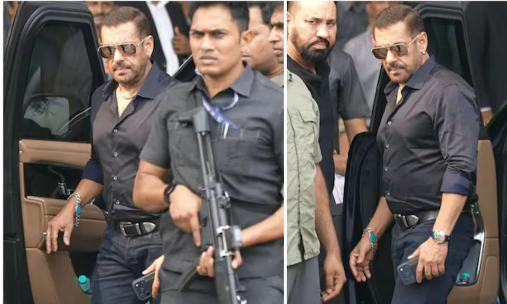 टाइगर श्रॉफ की कार पर फायरिंग के बाद सलमान खान की सुरक्षा बढ़ाने की खबर, एयरपोर्ट पर दिखा कड़ा पहरा टाइगर श्रॉफ की कार पर फायरिंग के बाद सलमान खान की सुरक्षा बढ़ाने की खबर, एयरपोर्ट पर दिखा कड़ा पहरा