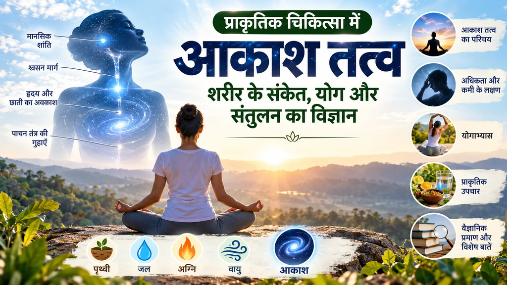 आकाश तत्त्व क्या है? लक्षण, योग और प्राकृतिक उपायों की पूरी जानकारी आकाश तत्त्व क्या है? लक्षण, योग और प्राकृतिक उपायों की पूरी जानकारी