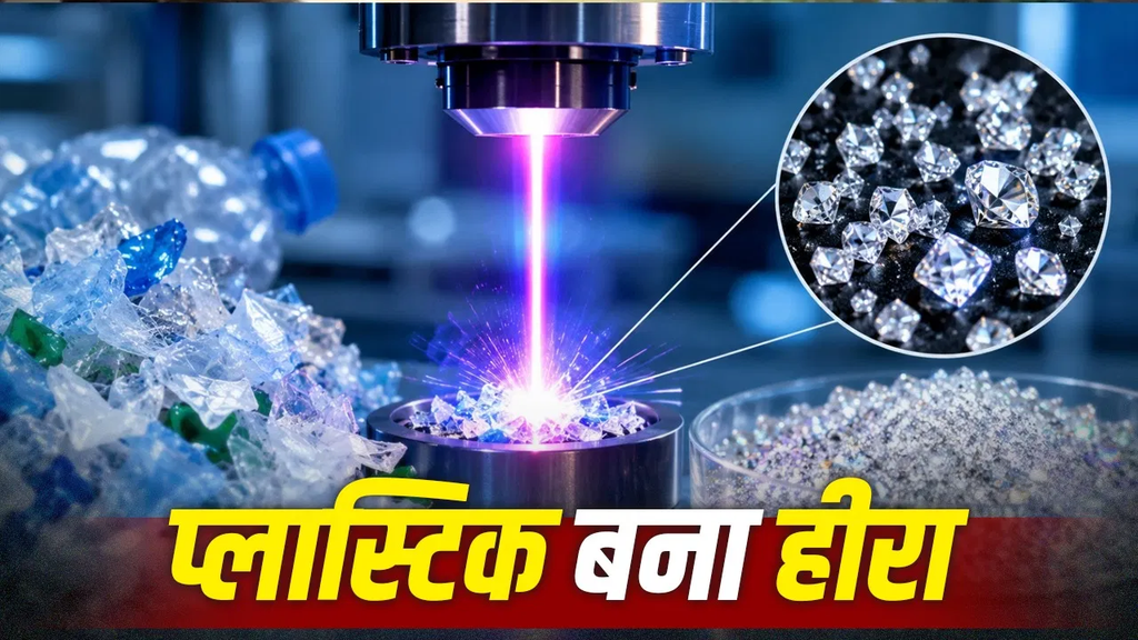 प्लास्टिक पर लेजर चलाकर बनाए नन्हे हीरे, हर शॉट में बने खरबों कण; जानिए कैसे हुआ यह अनोखा प्रयोग प्लास्टिक पर लेजर चलाकर बनाए नन्हे हीरे, हर शॉट में बने खरबों कण; जानिए कैसे हुआ यह अनोखा प्रयोग